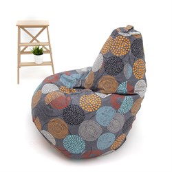 Кресло Груша XL Круги XLA1157